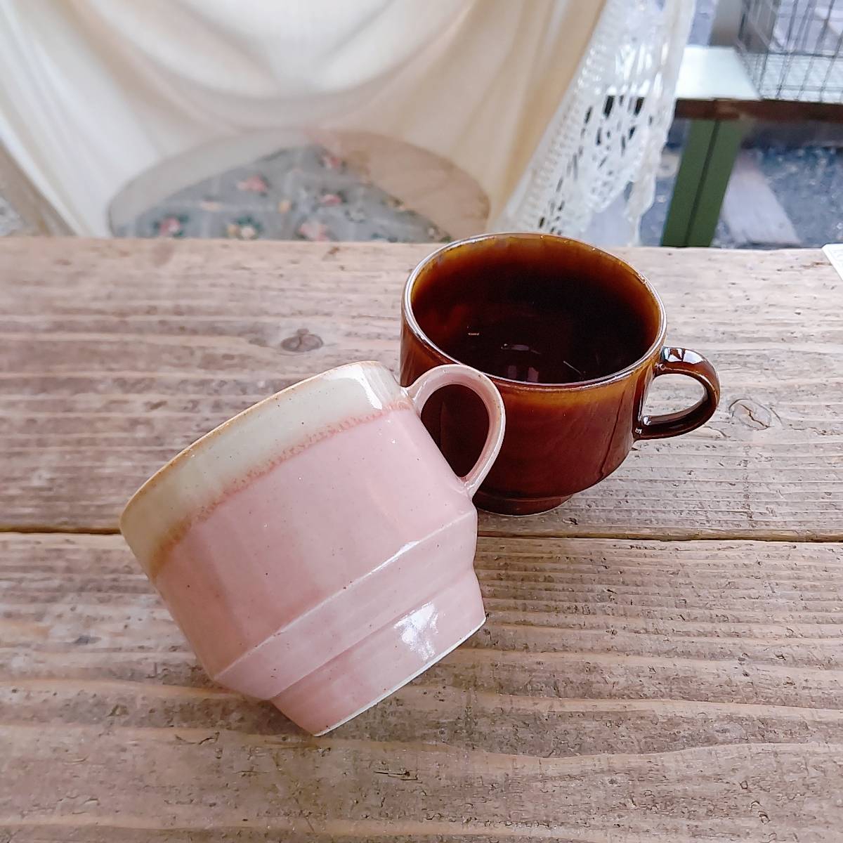 美濃焼マグカップ 雑貨 ハンモックカフェ Okinicotオキニコット