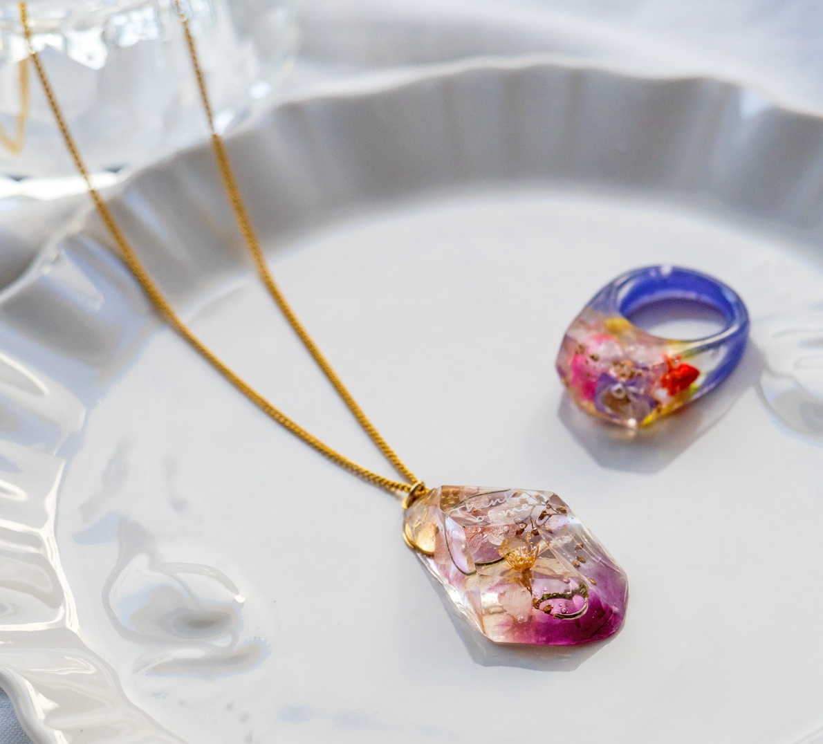レジンアクセサリーコース | 伊丹・大阪アクセサリー教室「レジン