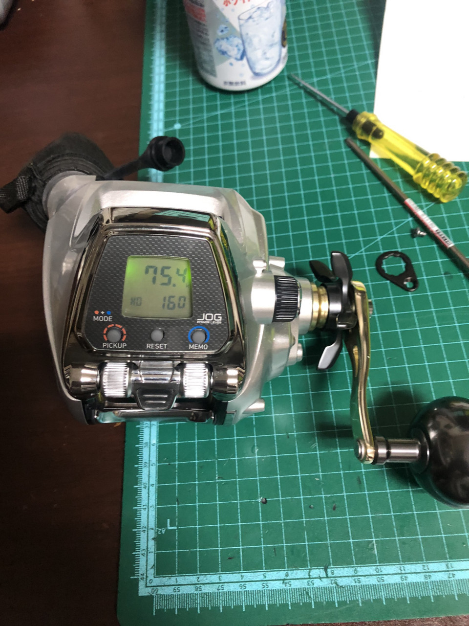 シーボーグ 500オーバーホール2台目 リールメンテナンス Blade