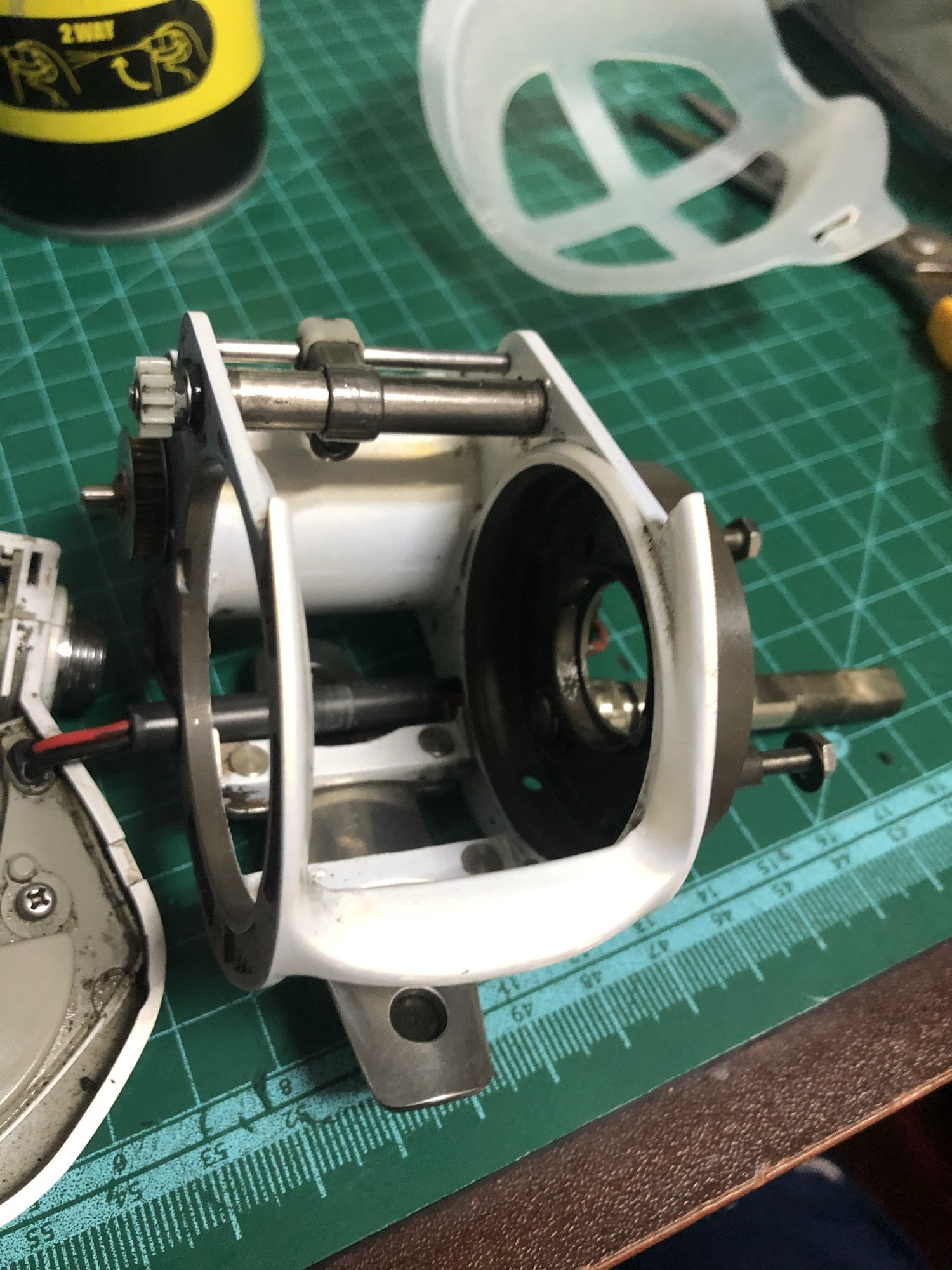 シーボーグ オーバーホール終わり リールメンテナンス Blade