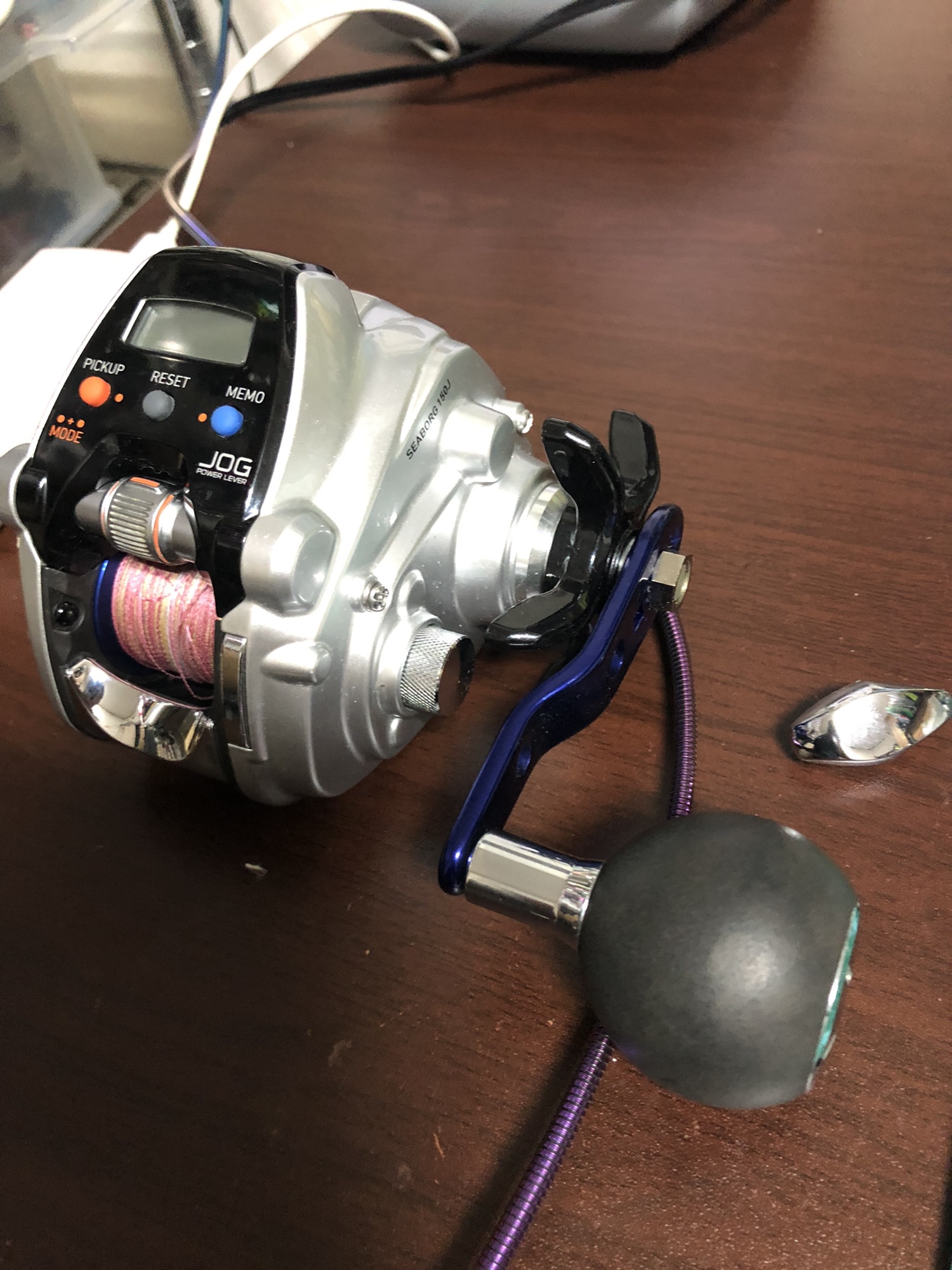 DAIWA - SEABORG 150J-L シーボーグ150 左ハンドル 釣り リール 電動の ...