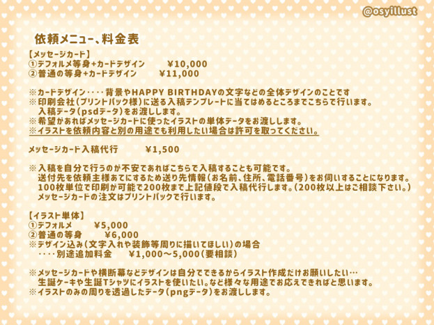 依頼について Illustrations038 依頼について Illustrations038