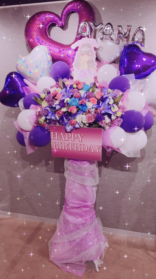 ニコラバ 谷口彩菜 生誕メセカ 横断幕 フラスタイラスト Illustrations038