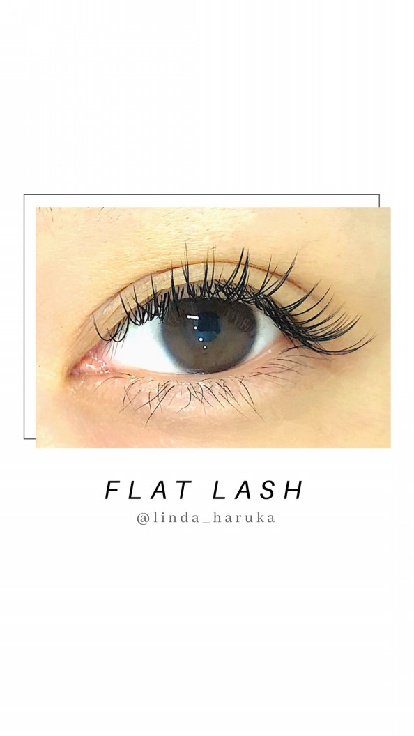 Eyelash 大人気 フラットラッシュデザイン Linda Eyelash 大人気 フラットラッシュデザイン Linda