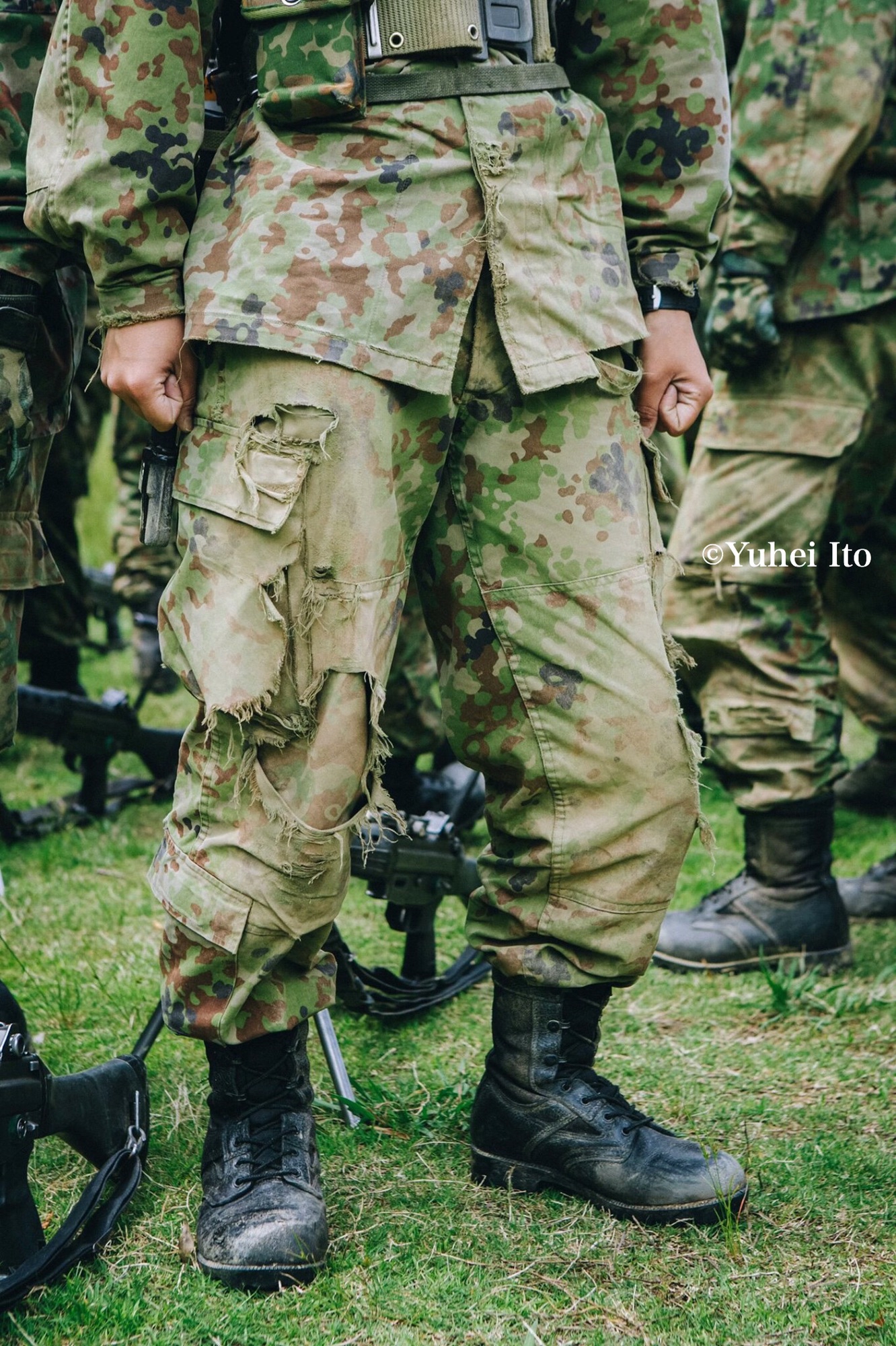 代用戦闘服】 | 素顔の自衛官