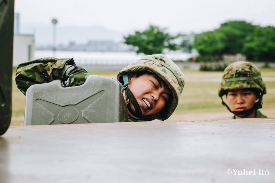 体力検定 素顔の自衛官