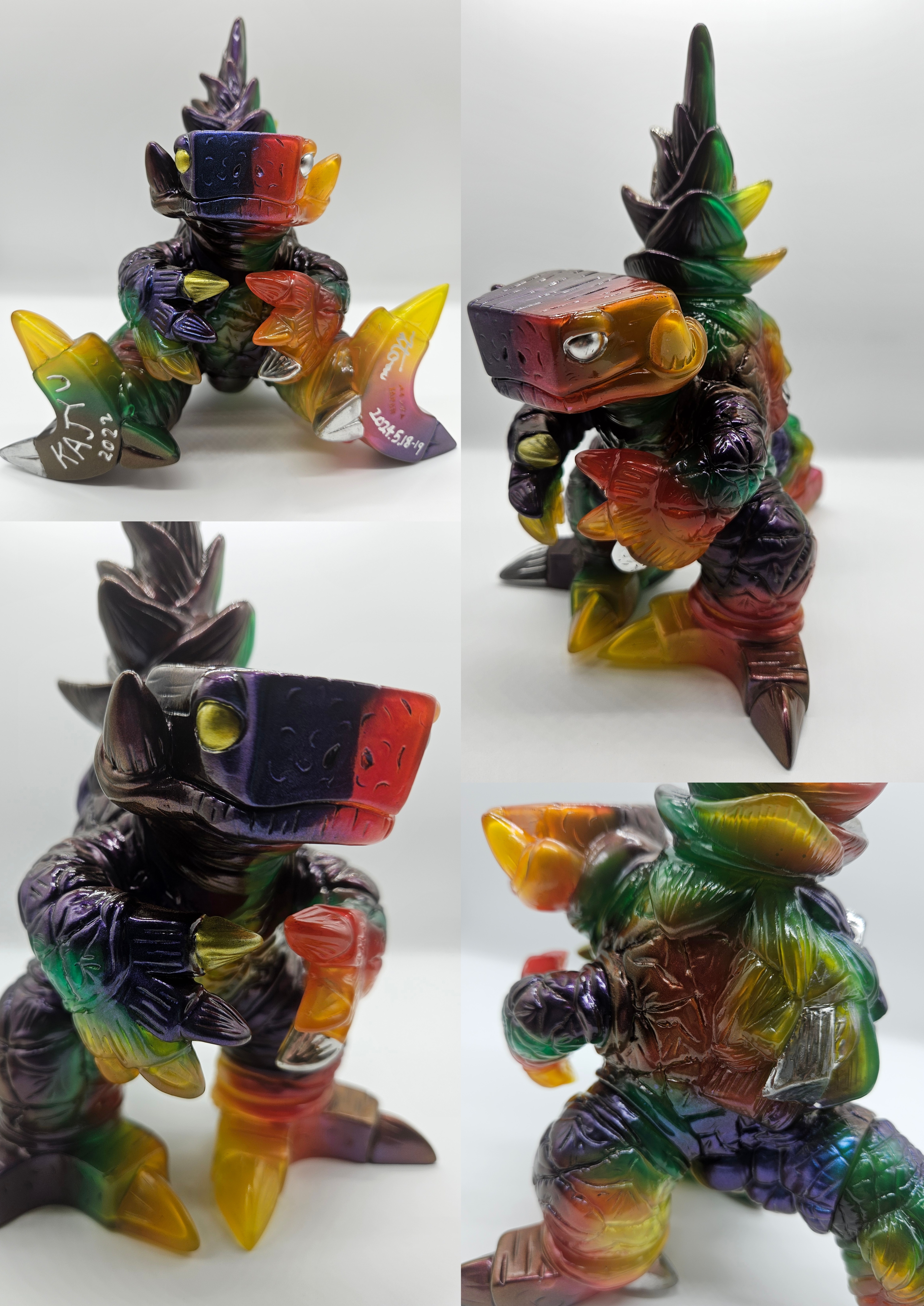 【限定価格】　果獣　パインダム　3体セット　フィギュア　デザフェス 新カラーも！【デザフェス61】サウンドラビットブースで「果獣