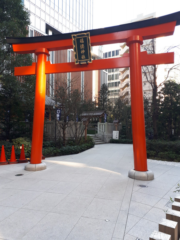 パワースポット 日本橋にある福徳神社 願いを叶えるために