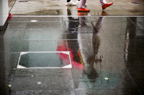 雨の日のスナップもまた楽し フィルムカメラでスナップを