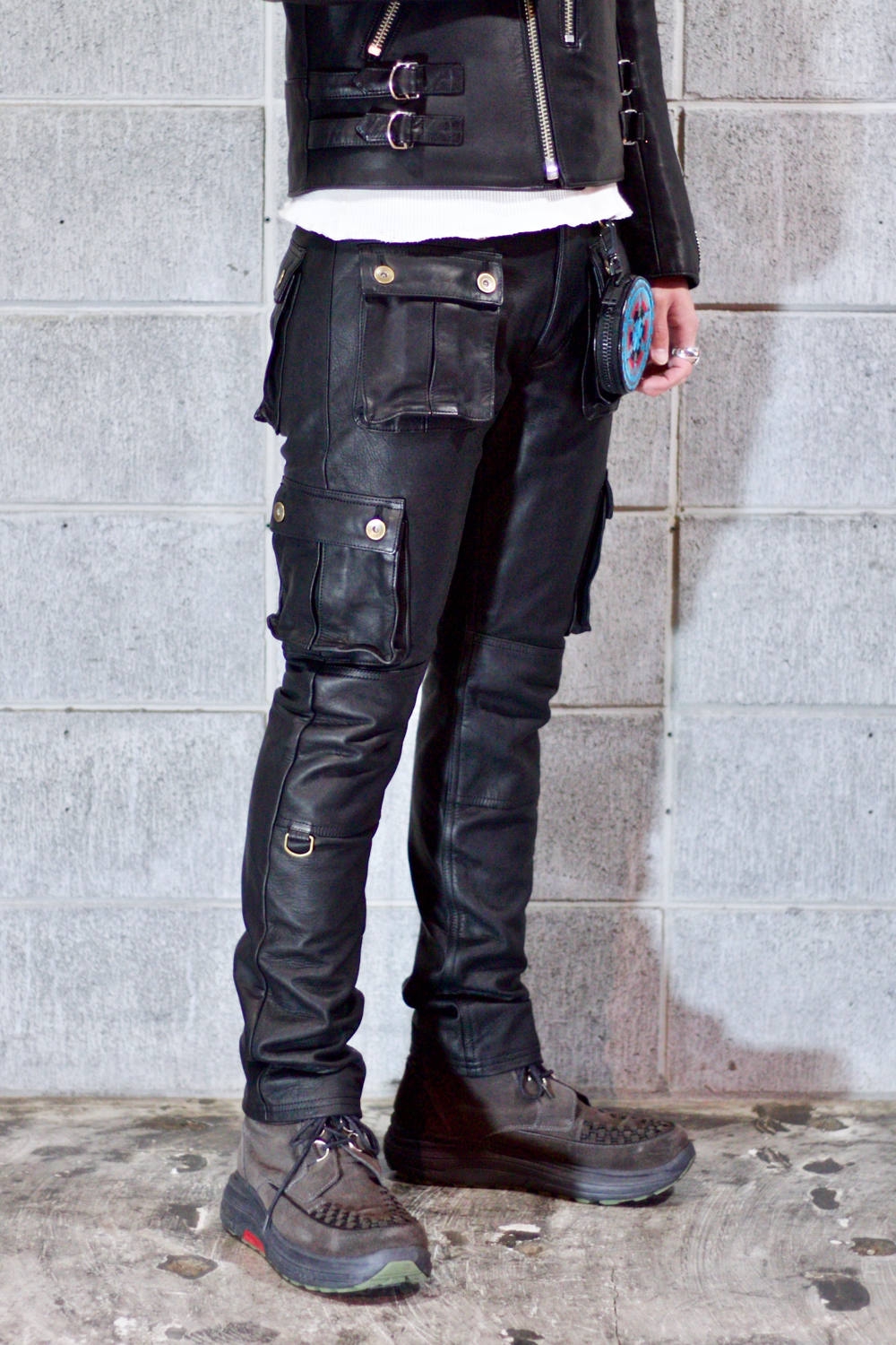 blackmeans leather pants/ブラックミーンズレザーパンツ