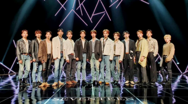 Seventeen 日本の音楽番組に初出演 ミュージックステーション The Music Day で華やかなパフォーマンス披露 Kpopstarz日本語版 Smashing