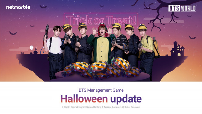 モバイルゲーム Bts World ハロウィンアップデート実施 Kpopstarz日本語版 Smashing