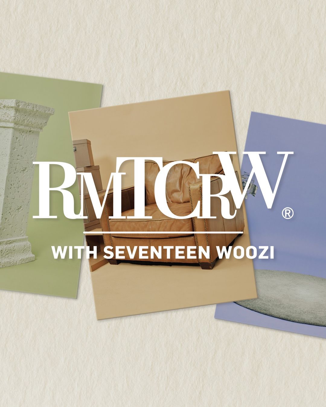 SEVENTEEN のWOOZIが韓国⼈気ブランド「ROMANTIC CROWN」との