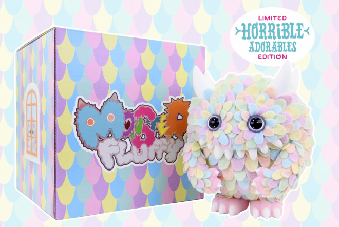 Artist Edition Monster Fluffy by Horrible Adorables 作品紹介 