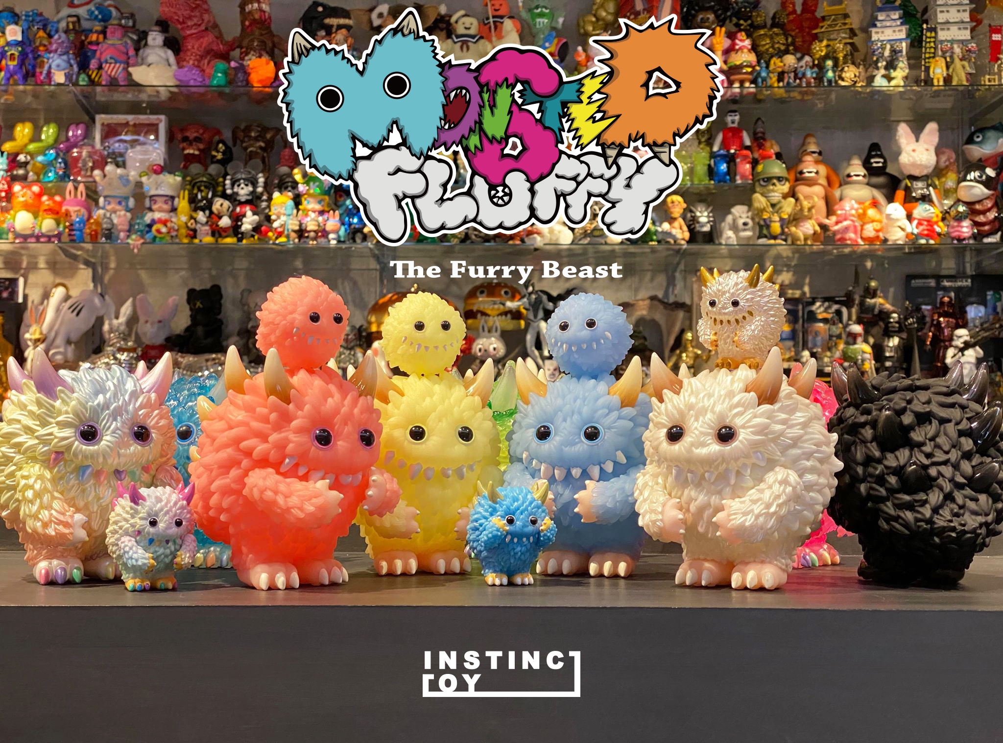 Artist Edition Monster Fluffy by Horrible Adorables 作品紹介 ...