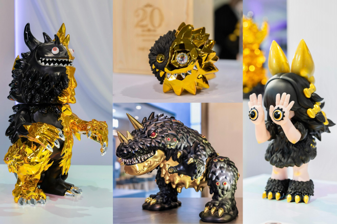 instinctoy インスティンクトイ 上野陽介 hapico 限定金色 INSTINCTOY SHOW TOKYO 20周年記念イベント | INSTINCTOY