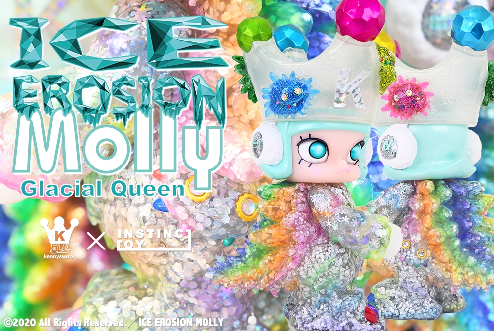 通販得価INSTINCTOY mini Ice Erosion Molly Fantasia 検: インスティンクトイ モリー kenny Labubu Zimomo kasing lung T9G shoko nakazawa Byron 一般