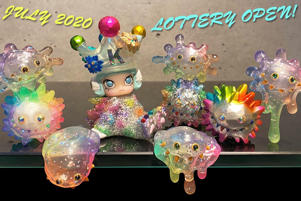 2024本物保証箱無 ビッグアイスリキッド インサイドコーラルレインボー 10cm インスティンクトイ INSTINCTOY BIG ICE LIQUID INSIDE COLOR RAINBOW 一般