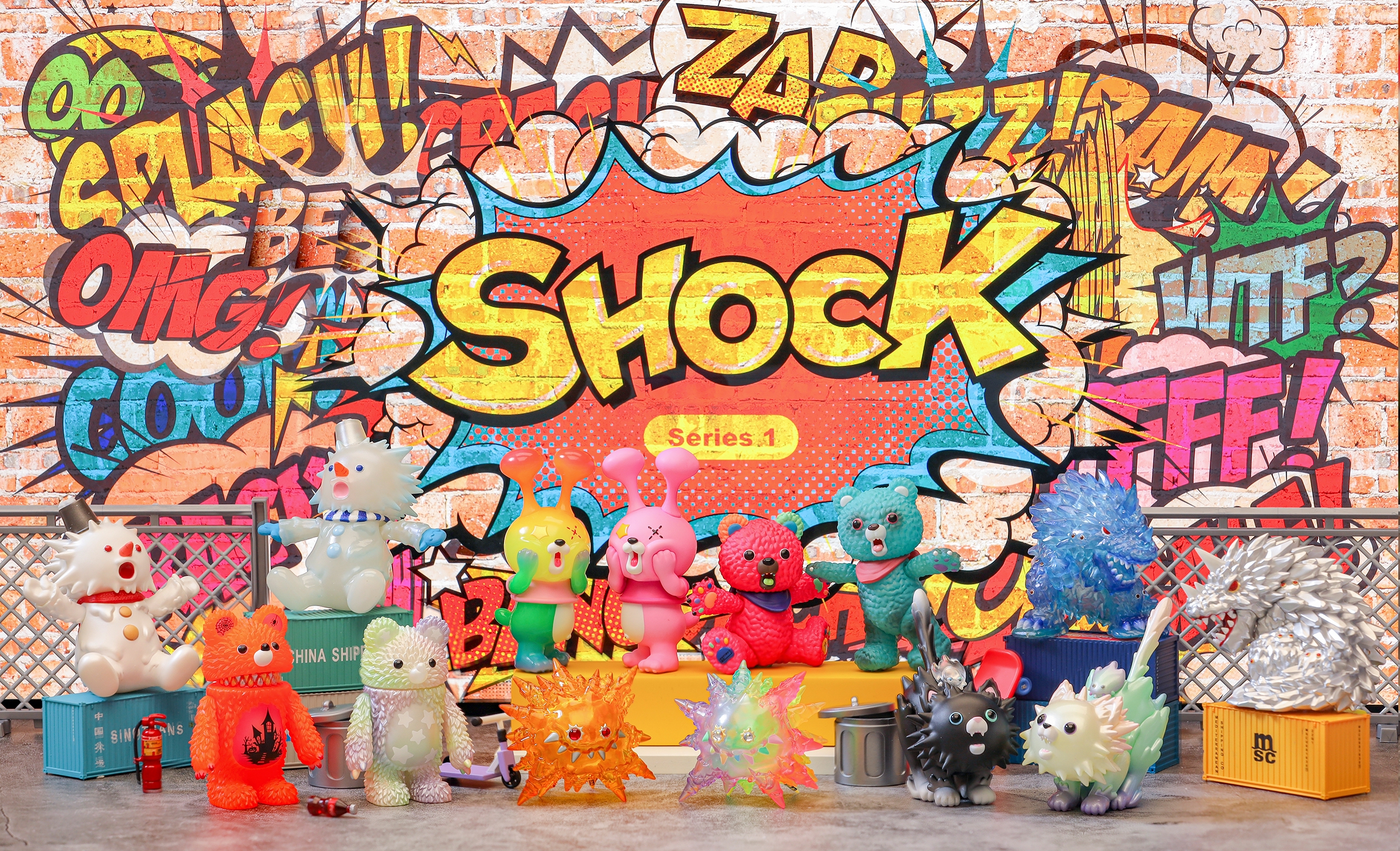Instinctoy 2020 pop mart Shock series toy figurine snowy the ice 