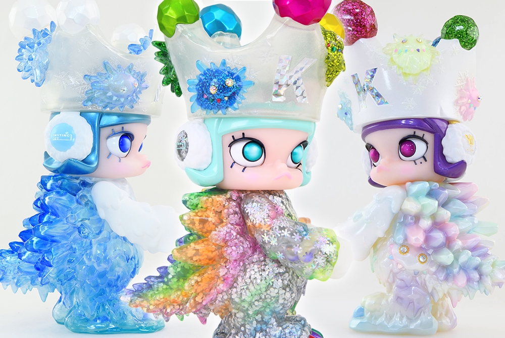 【安い在庫あ】mini ICE EROSION MOLLY 3rd color Glacial Queen / オンライン販売のみ、当選　POPMART molly instinctoy その他