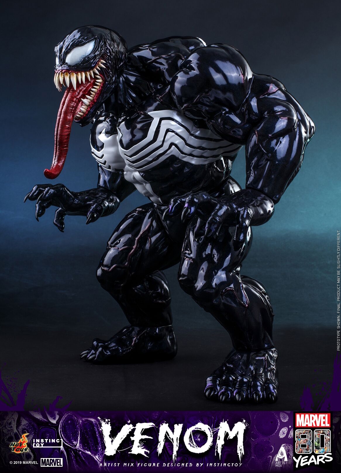 INSTINCTOY × HOTTOYS 【VENOM】 マーベル80周年記念