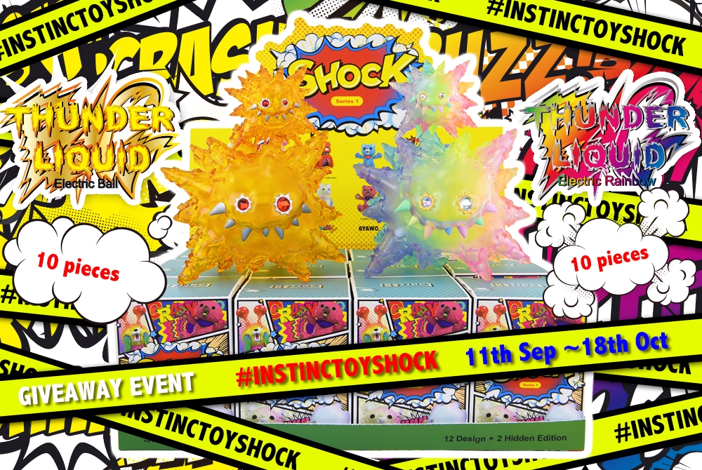 SHOCK release celebration post # special giveaway event【11th Sep