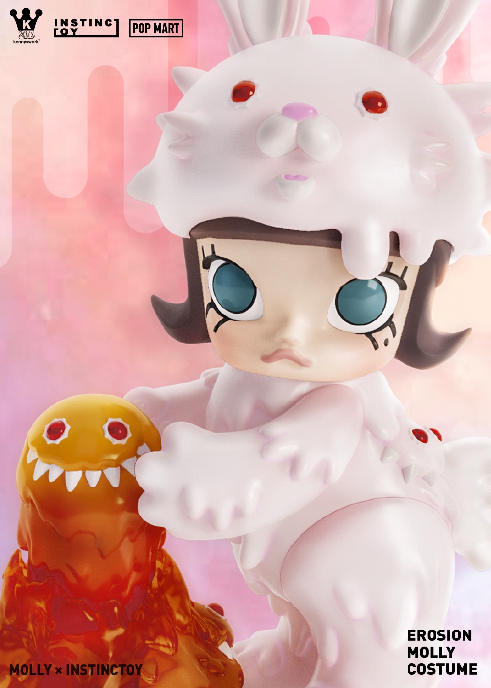 POP MART x KENNYSWORK x INSTINCTOY 最新作EROSION MOLLY COSTUMEの紹介 |  INSTINCTOY