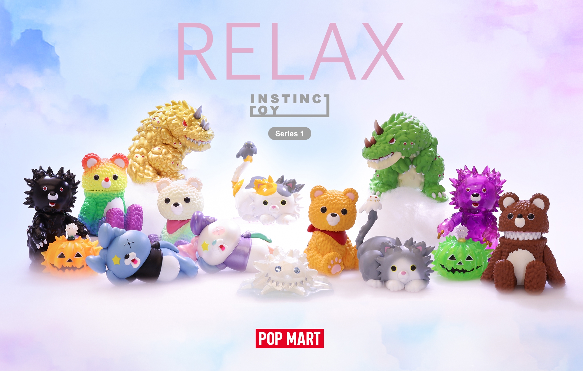 9/11 Release> Introducing the 2nd POP MART x INSTINCTOY series 