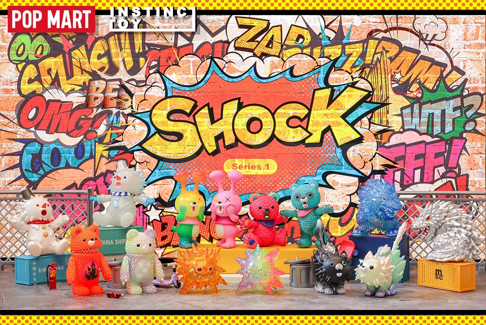 POP MART x INSTINCTOY Shock Series 1 Mini Figure Fantasia Designer Art Toy 