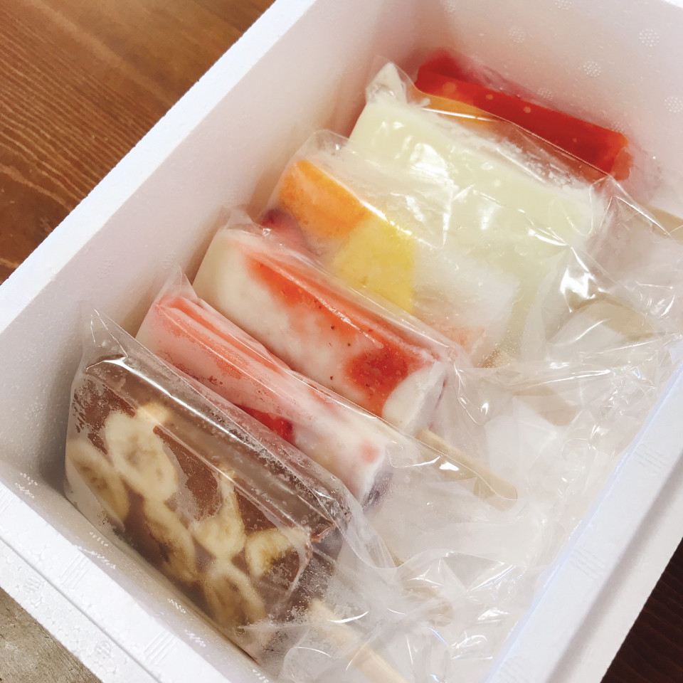 R Cinq Famille のアイスソルベ 長崎のごはんメモ