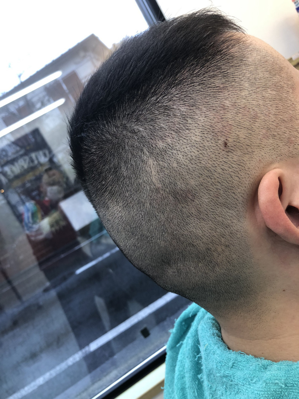 Giカット クルーカット ソルジャーカット カットスペース K Barber Shop 横浜市港南区の理容室 上永谷と下永谷の中間地にある理髪店です フェードカットやスキンフェードなどのメンズカットに定評あり 駐車場２台分完備