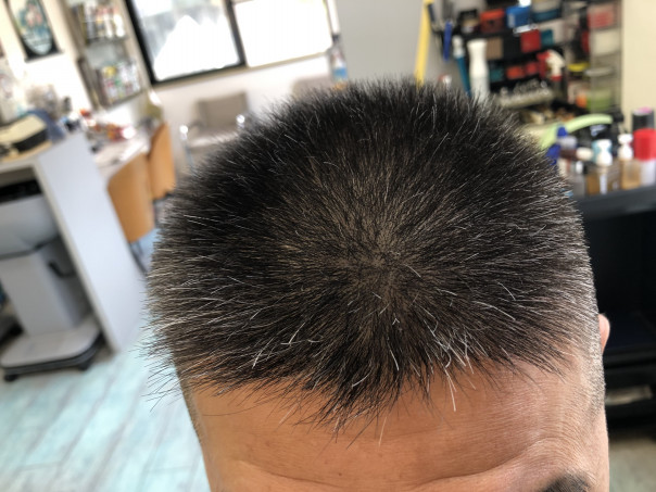 硬すぎないおしゃれボウズ フェードカット カットスペース ｋ ｰ Barber Shop 横浜市港南区の理容室 上永谷と下永谷の中間地にある理髪店です フェードカットやスキンフェードなどのメンズカットに定評あり 駐車場２台分完備