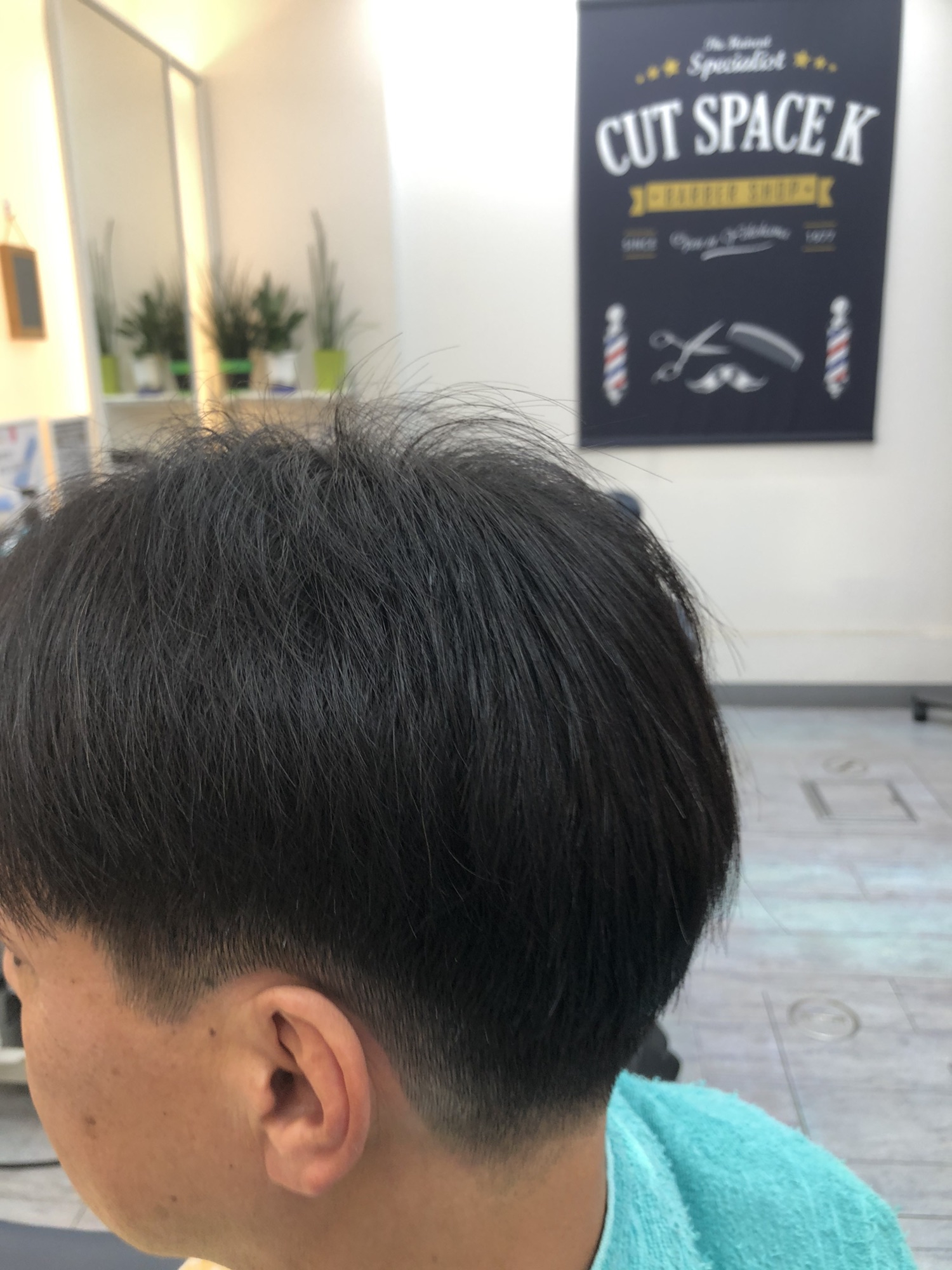メンズ ミディアムカット 総バサミ 理容師試験 カットスペース K Barber Shop 横浜市港南区の理容室 上永谷と下永谷の中間地にある理髪店です フェードカットやスキンフェードなどのメンズカットに定評あり 駐車場２台分完備