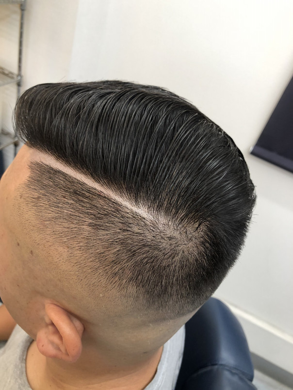 スキンフェード ハードパート ツムジの立ちやすい部分 カットスペース ｋ ｰ Barber Shop 横浜市港南区の理容室 上永谷と下永谷の中間地にある理髪店です フェードカットやスキンフェードなどのメンズカットに定評あり 駐車場２台分完備