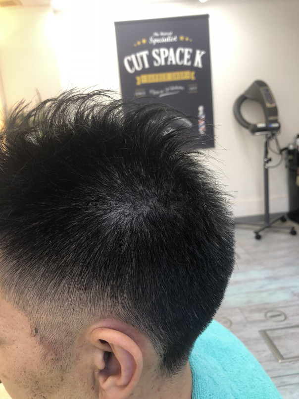 フェードカット ウルフバランス カットスペース K Barber Shop 横浜市港南区の理容室 上永谷と下永谷の中間地にある理髪店です フェードカットやスキンフェードなどのメンズカットに定評あり 駐車場２台分完備