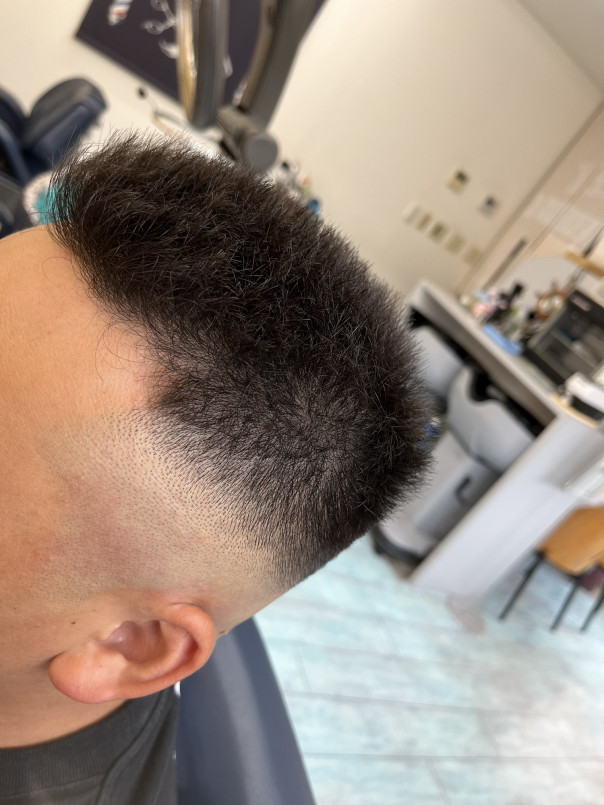 メンズベリーショート スキンフェード バズスタイル Barber Style バーバースタイル カットスペース ｋ ｰ Barber Shop 横浜市港南区の理容室 上永谷と下永谷の中間地にある理髪店です フェードカットやスキンフェードなどのメンズカットに定評あり 駐車場２台分