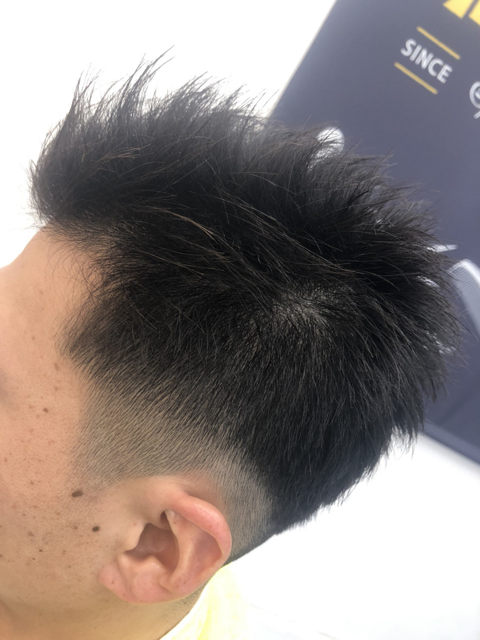 パパと一緒 キッズカット やり過ぎないスリーブロック カットスペース K Barber Shop 横浜市港南区の理容室 上永谷と下永谷の中間地にある理髪店です フェードカットやスキンフェードなどのメンズカットに定評あり 駐車場２台分完備