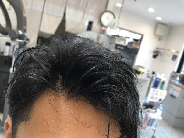 自分の髪質を生かしたスタイリング ツーブロック カットスペース K Barber Shop 横浜市港南区の理容室 上永谷と下永谷の中間地にある理髪店です フェードカットやスキンフェードなどのメンズカットに定評あり 駐車場２台分完備