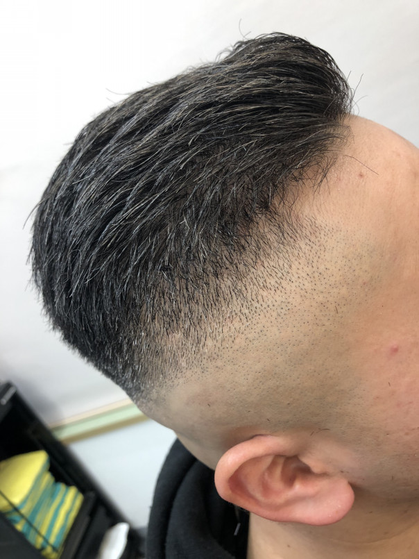 メンズベリーショート スキンフェード ハードパート カットスペース K Barber Shop 横浜市港南区の理容室 上永谷と下永谷の中間地にある理髪店です フェードカットやスキンフェードなどのメンズカットに定評あり 駐車場２台分完備