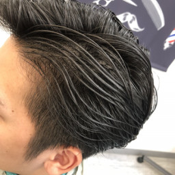ビフォーアフター 髪型変更 比較写真 カットスペース ｋ ｰ Barber Shop 横浜市港南区の理容室 上永谷と下永谷の中間地にある理髪店です フェードカットやスキンフェードなどのメンズカットに定評あり 駐車場２台分完備