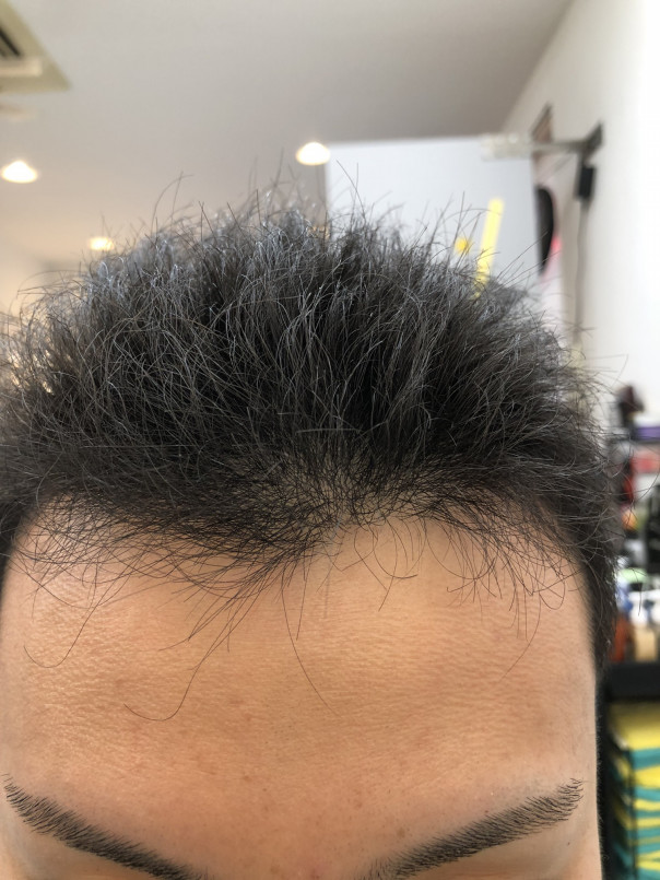 くせ毛の方のソフトモヒカン カットスペース K Barber Shop 横浜市港南区の理容室 上永谷と下永谷の中間地にある理髪店です フェードカットやスキンフェードなどのメンズカットに定評あり 駐車場２台分完備