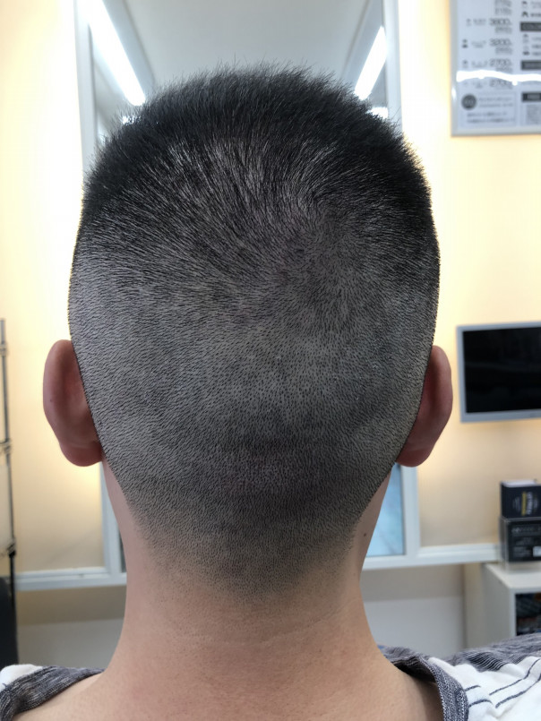 メンズ ベリーショート フェードカット クルーカット ソルジャーカット Giカット Barberスタイル カットスペース K Barber Shop 横浜市港南区の理容室 上永谷と下永谷の中間地にある理髪店です フェードカットやスキンフェードなどのメンズカットに定評あり