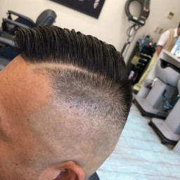 ハードパート 分け目のライン ページ4 カットスペース ｋ ｰ Barber Shop 横浜市港南区の理容室 上永谷と下永谷の中間地にある理髪店です フェードカットやスキンフェードなどのメンズカットに定評あり 駐車場２台分完備