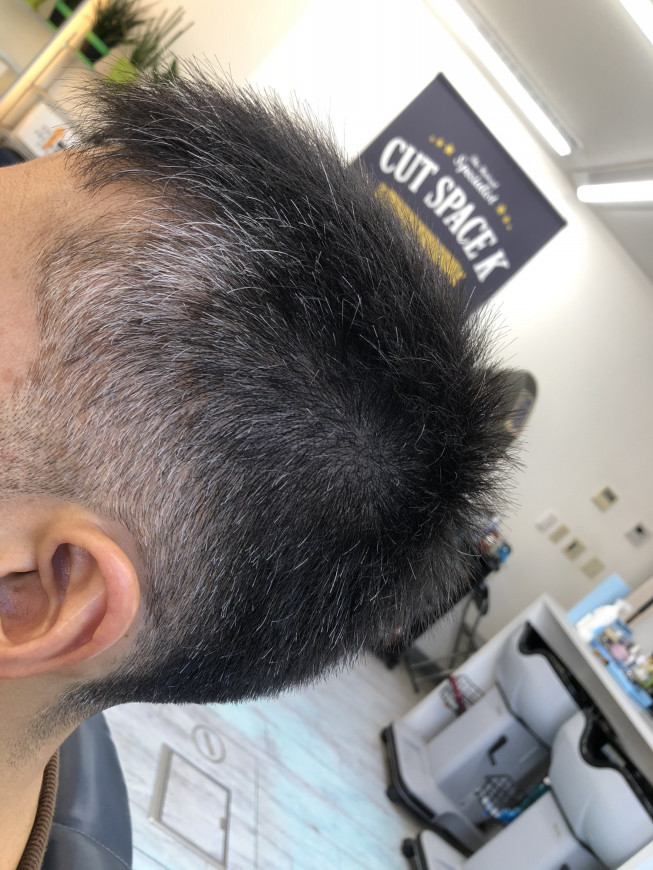 柔らかツンツン感なメンズショート スマホで簡単オーダー カットスペース K Barber Shop 横浜市港南区の理容室 上永谷と下永谷の中間地にある理髪店です フェードカットやスキンフェードなどのメンズカットに定評あり 駐車場２台分完備