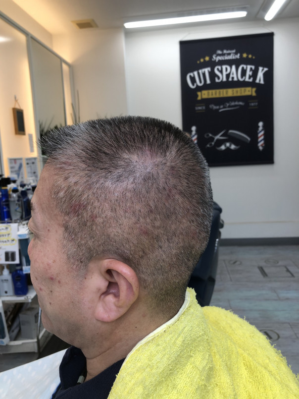 角刈り フラットトップ カットスペース K Barber Shop 横浜市港南区の理容室 上永谷と下永谷の中間地にある理髪店です フェードカットやスキンフェードなどのメンズカットに定評あり 駐車場２台分完備