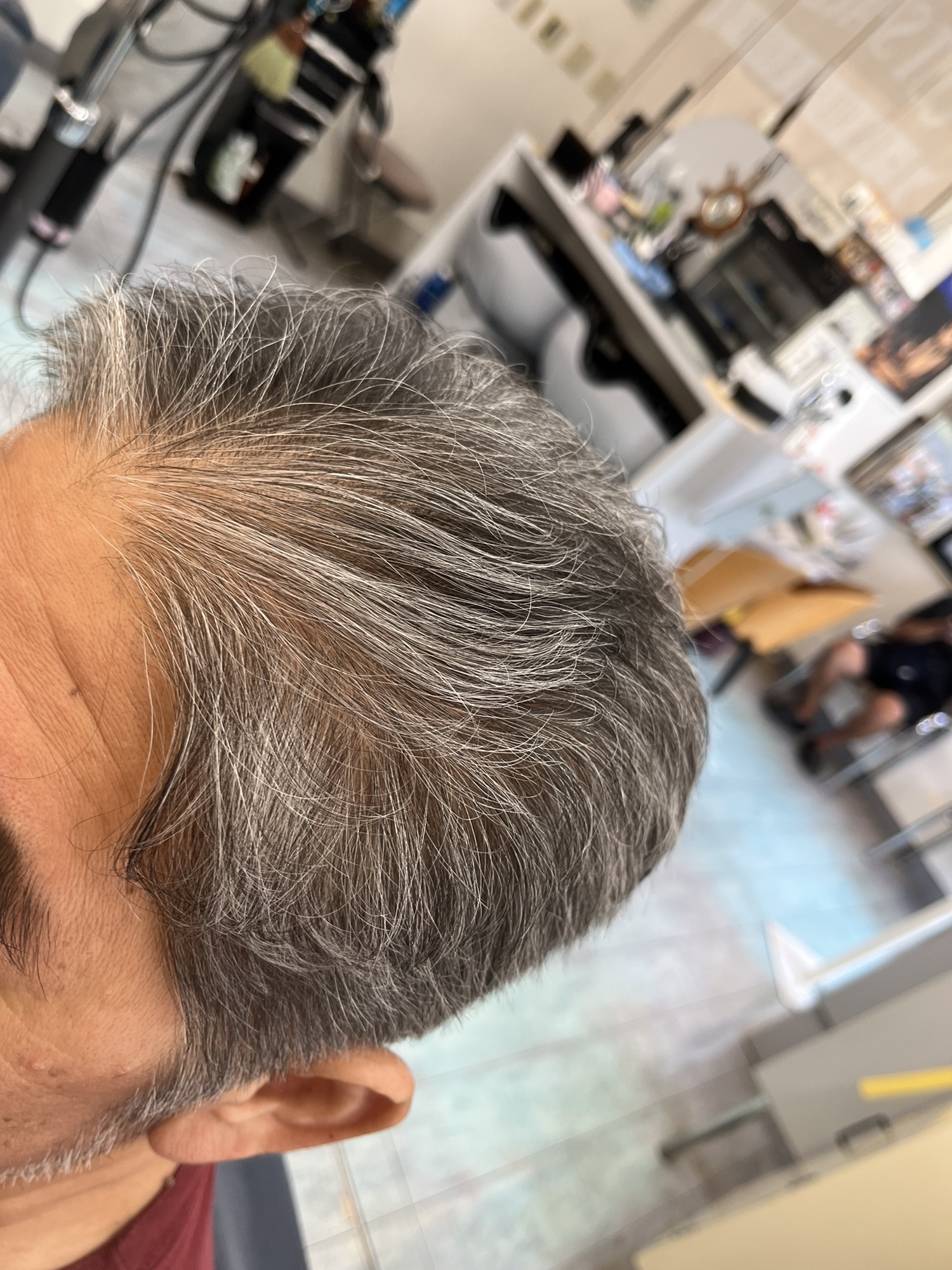 シニアヘアスタイル シニア世代の髪型 カットスペース ｋ ｰ Barber Shop 横浜市港南区の理容室 上永谷と下永谷の中間地にある理髪店です フェードカットやスキンフェードなどのメンズカットに定評あり 駐車場２台分完備