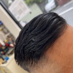 メンズパーマ 濡れパン ウェーブパーマ カットスペース ｋ ｰ Barber Shop 横浜市港南区の理容室 上永谷と下永谷の中間地にある理髪店です フェードカットやスキンフェードなどのメンズカットに定評あり 駐車場２台分完備
