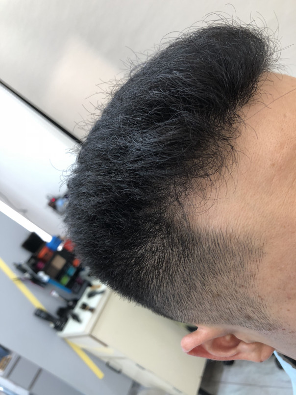 くせ毛と逆毛を抑えたカット フェードカット バックスタイル カットスペース ｋ ｰ Barber Shop 横浜市港南区の理容室 上永谷と下永谷の中間地にある理髪店です フェードカットやスキンフェードなどのメンズカットに定評あり 駐車場２台分完備