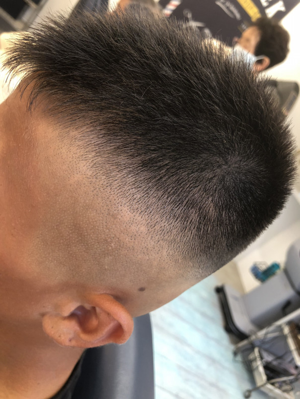 中学生 スキンフェード 短髪男子 カットスペース K Barber Shop 横浜市港南区の理容室 上永谷と下永谷の中間地にある理髪店です フェードカットやスキンフェードなどのメンズカットに定評あり 駐車場２台分完備