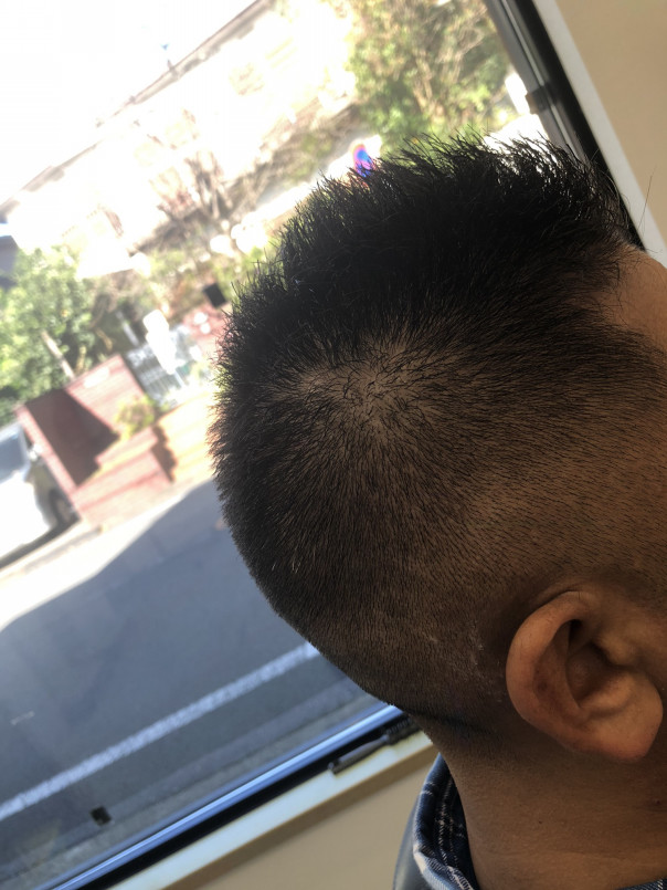 セットの仕方によるシルエットの違いその ソフトモヒカン カットスペース ｋ ｰ Barber Shop 横浜市港南区の理容室 上永谷と下永谷の中間地にある理髪店です フェードカットやスキンフェードなどのメンズカットに定評あり 駐車場２台分完備